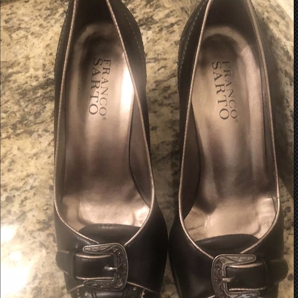 Franco Sarto  Shoes Leather  Sz 6 M - Picture 5 of 6